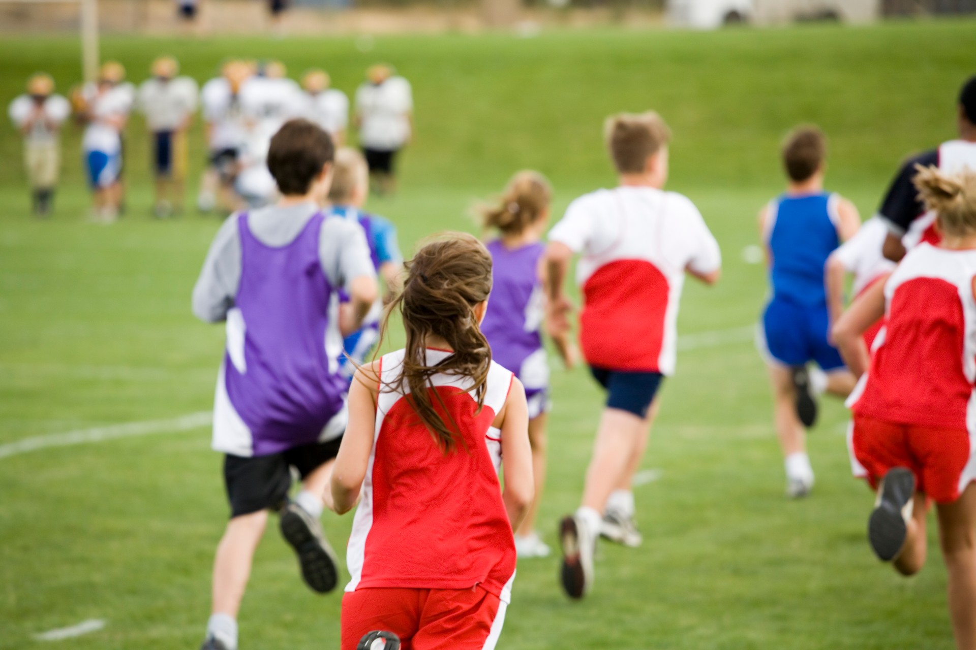 Stock Photo of a Cross Country Race